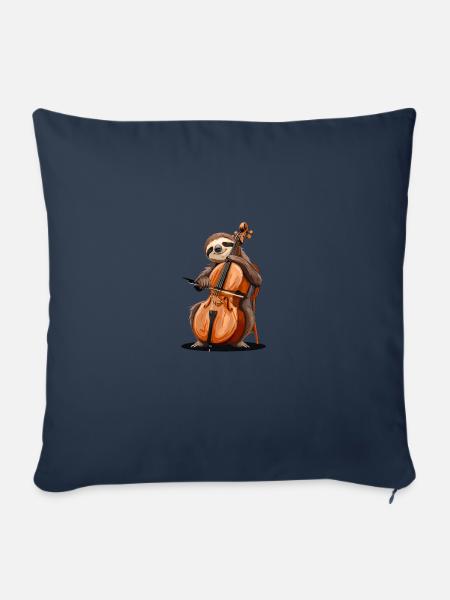 cello just cellin - Sofakissenbezug 45 x 45 cm - Navy