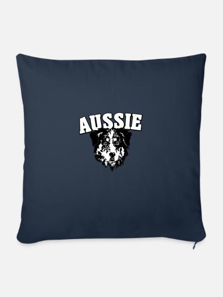 Der Aussie! - Sofakissenbezug 45 x 45 cm - Navy