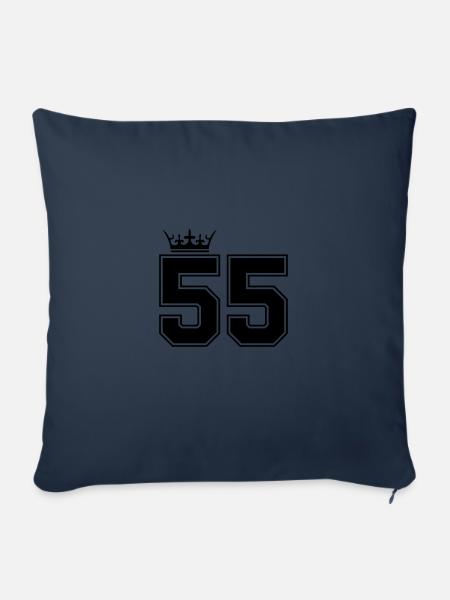 55 krone - Sofakissenbezug 45 x 45 cm - Navy