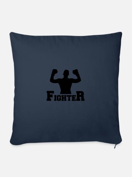 fighter - Sofakissenbezug 45 x 45 cm - Navy