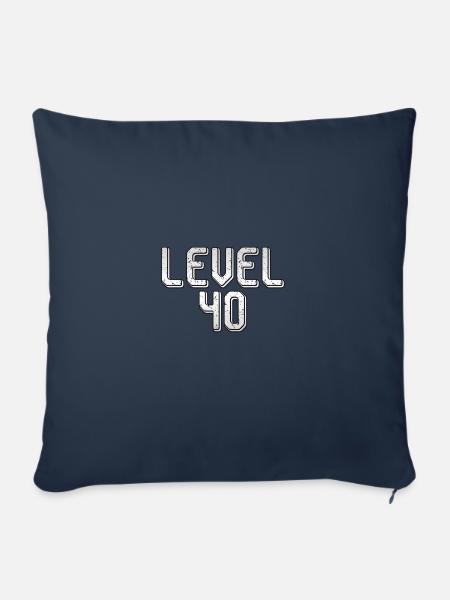 LEVEL 40 - Sofakissenbezug 45 x 45 cm - Navy