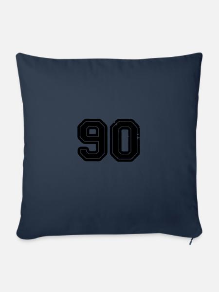 90 - Sofakissenbezug 45 x 45 cm - Navy