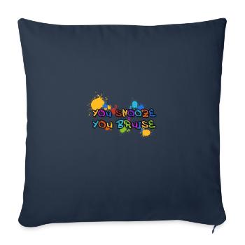 Paintball Paintballer Gift - Sofa pillowcase 17,3'' x 17,3'' (45 x 45 cm) - navy - Front