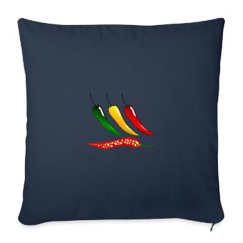 Chili - Sofakissenbezug 45 x 45 cm - Navy - Vorne