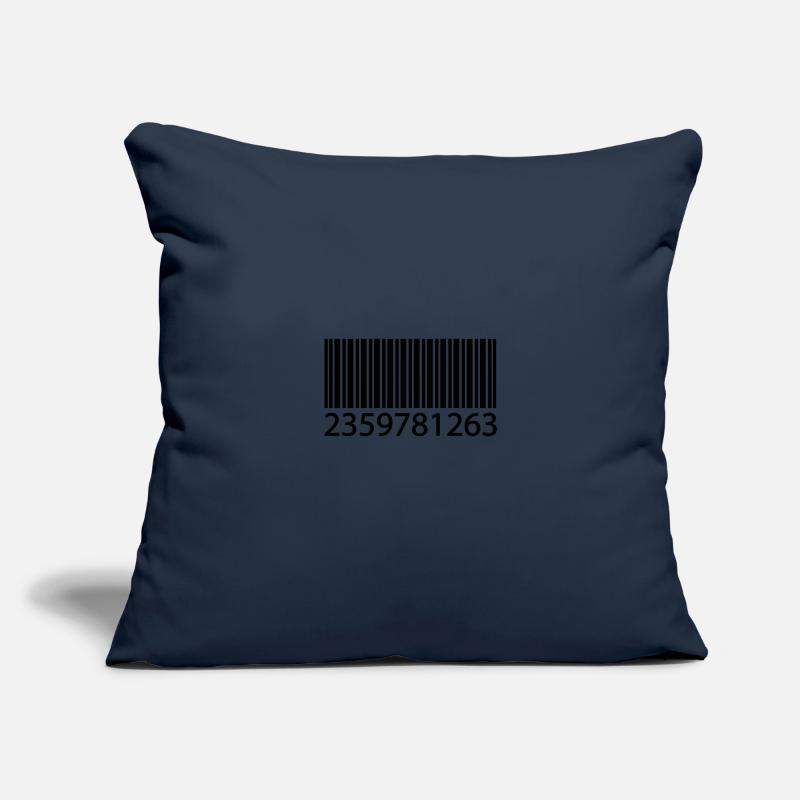 EAN code barcode Sofa pillowcase 17,3'' x 17,3'' (45 x 45 cm)