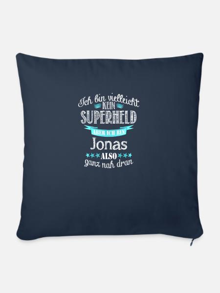 jonas - Sofakissenbezug 45 x 45 cm - Navy