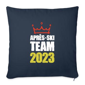 Apres Ski 2023 - Sofakissenbezug 45 x 45 cm - Navy - Vorne