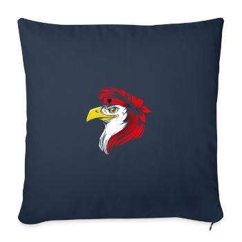 Albania - Sofa pillowcase 17,3'' x 17,3'' (45 x 45 cm) - navy - Front