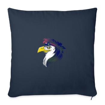 British Virgin Islands - Sofa pillowcase 17,3'' x 17,3'' (45 x 45 cm) - navy - Front
