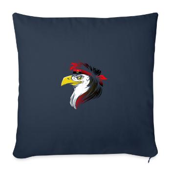 Angola - Sofa pillowcase 17,3'' x 17,3'' (45 x 45 cm) - navy - Front