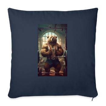 Training - Sofakissenbezug 45 x 45 cm - Navy - Vorne