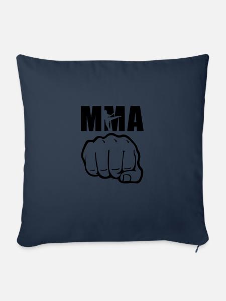 mma faust - Sofakissenbezug 45 x 45 cm - Navy