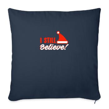 Weihnachtsmann - Sofakissenbezug 45 x 45 cm - Navy - Vorne