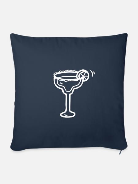 Martini - Sofakissenbezug 45 x 45 cm - Navy