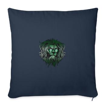 Île Norfolk - Housse de coussin décorative 45 x 45 cm - bleu marine - Devant