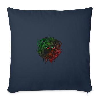Saint-Kitts-et-Nevis - Housse de coussin décorative 45 x 45 cm - bleu marine - Devant