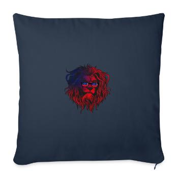 Samoa - Housse de coussin décorative 45 x 45 cm - bleu marine - Devant