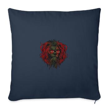 Transnistrie - Housse de coussin décorative 45 x 45 cm - bleu marine - Devant