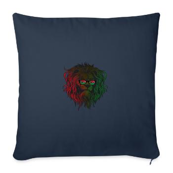 Vanuatu - Housse de coussin décorative 45 x 45 cm - bleu marine - Devant