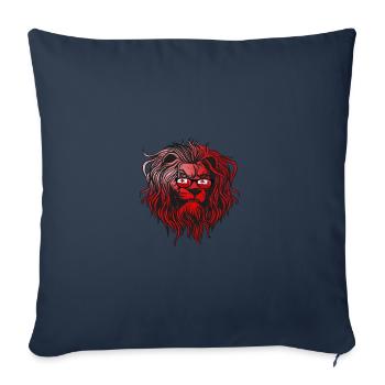 Tonga - Housse de coussin décorative 45 x 45 cm - bleu marine - Devant