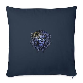 Uruguay - Housse de coussin décorative 45 x 45 cm - bleu marine - Devant