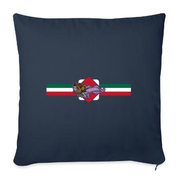 Quetzalcoatl Axolotl Mexico Aztecs Deity - Sofa pillowcase 17,3'' x 17,3'' (45 x 45 cm) - navy - Front