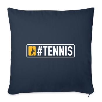 #Tennis - Sofa pillowcase 17,3'' x 17,3'' (45 x 45 cm) - navy - Front