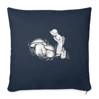 Herbst - Sofakissenbezug 45 x 45 cm - Navy - Vorne