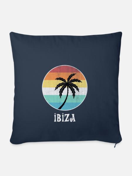 Ibiza - Sofakissenbezug 45 x 45 cm - Navy