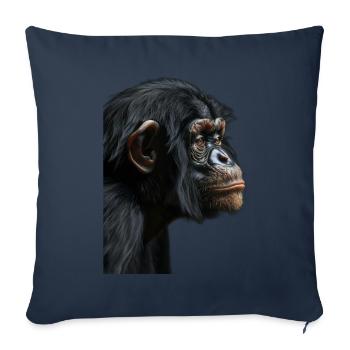 Bonobo - Sofa pillowcase 17,3'' x 17,3'' (45 x 45 cm) - navy - Front