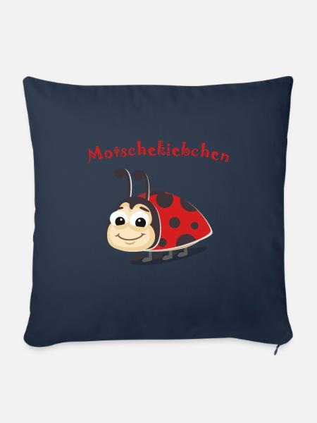 Modschegiebchen Motschekiebchen Geschenk 1200 - Sofakissenbezug 45 x 45 cm - Navy
