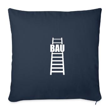 Bauleiter Bauherr Richtfest - Sofakissenbezug 45 x 45 cm - Navy - Vorne