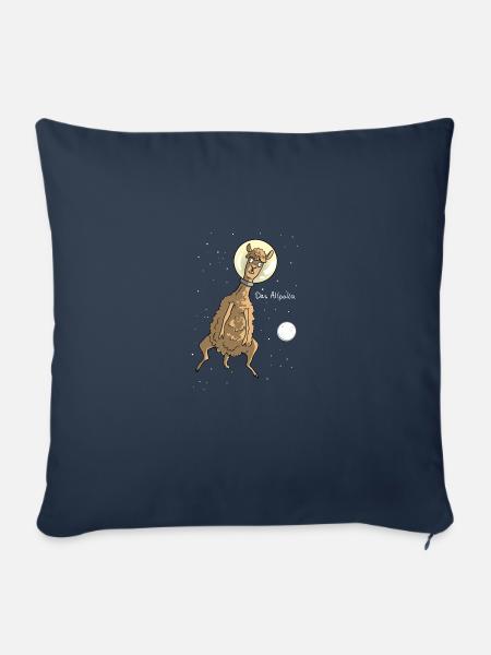 Allpaka - Sofakissenbezug 45 x 45 cm - Navy