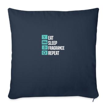 Parfüm Fragrance Perfüm Perfume Parfum Duft - Sofa pillowcase 17,3'' x 17,3'' (45 x 45 cm) - navy - Front