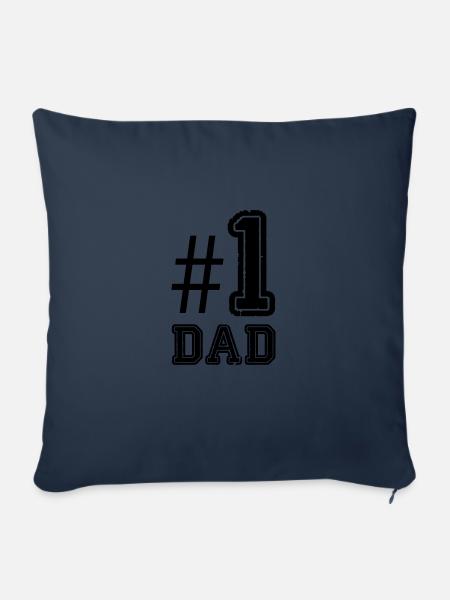 1 dad - Sofakissenbezug 45 x 45 cm - Navy