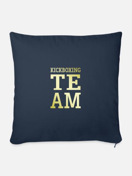 Kickboxing Team - Sofakissenbezug 45 x 45 cm - Navy