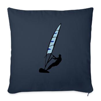 Windsurfing - Sofakissenbezug 45 x 45 cm - Navy - Vorne