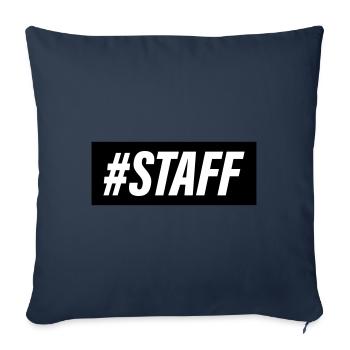 Staff Member - Sofa pillowcase 17,3'' x 17,3'' (45 x 45 cm) - navy - Front