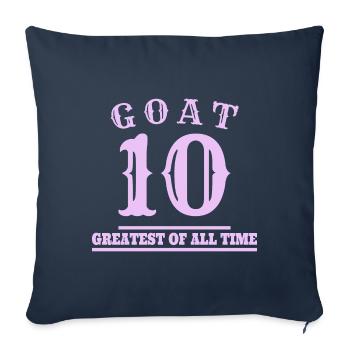 10 GOAT - Sofa pillowcase 17,3'' x 17,3'' (45 x 45 cm) - navy - Front