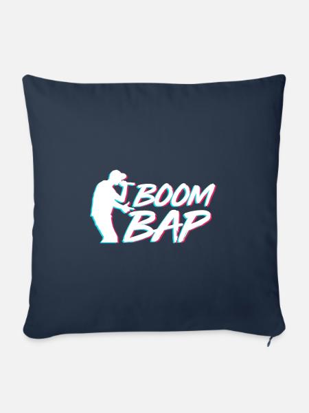 Rapper-Stil - Sofakissenbezug 45 x 45 cm - Navy