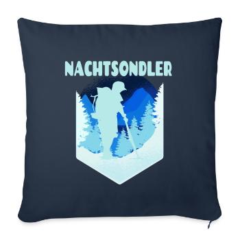 Sondler Sondengänger Sondeln Hobby Schatzsucher - Sofakissenbezug 45 x 45 cm - Navy - Vorne