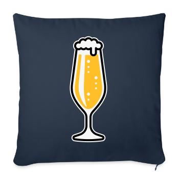 XLustiger Spaß - Sofakissenbezug 45 x 45 cm - Navy - Vorne