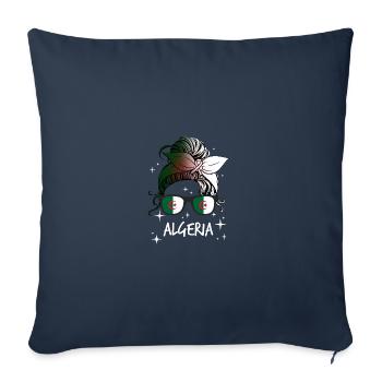 Algeria - Sofa pillowcase 17,3'' x 17,3'' (45 x 45 cm) - navy - Front