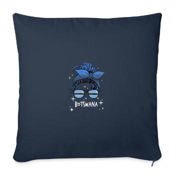 Botswana - Sofa pillowcase 17,3'' x 17,3'' (45 x 45 cm) - navy - Front