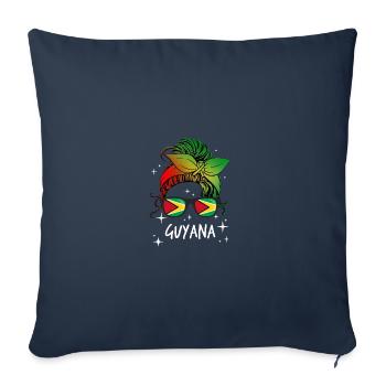 Guyana - Sofa pillowcase 17,3'' x 17,3'' (45 x 45 cm) - navy - Front