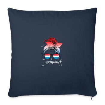 Luxembourg - Sofa pillowcase 17,3'' x 17,3'' (45 x 45 cm) - navy - Front