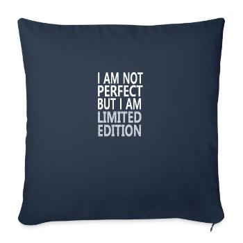 Ich bin einzigartig - Sofakissenbezug 45 x 45 cm - Navy - Vorne