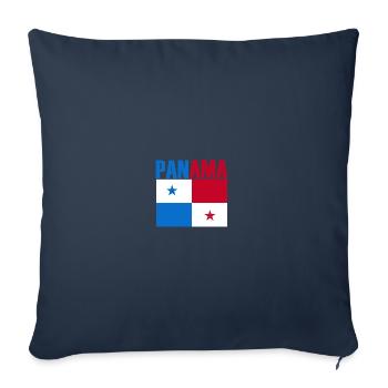 Panama Outdoor Survival - Sofa pillowcase 17,3'' x 17,3'' (45 x 45 cm) - navy - Front