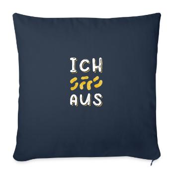 Ich Flipp Aus ausflippen Geschenkidee - Sofakissenbezug 45 x 45 cm - Navy - Vorne
