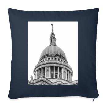 London's Iconic Kuppel - Sofakissenbezug 45 x 45 cm - Navy - Vorne